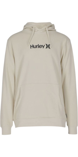 2026 Hurley Mens One And Only Pullover Hoodie MFLAU25OAO - Bone